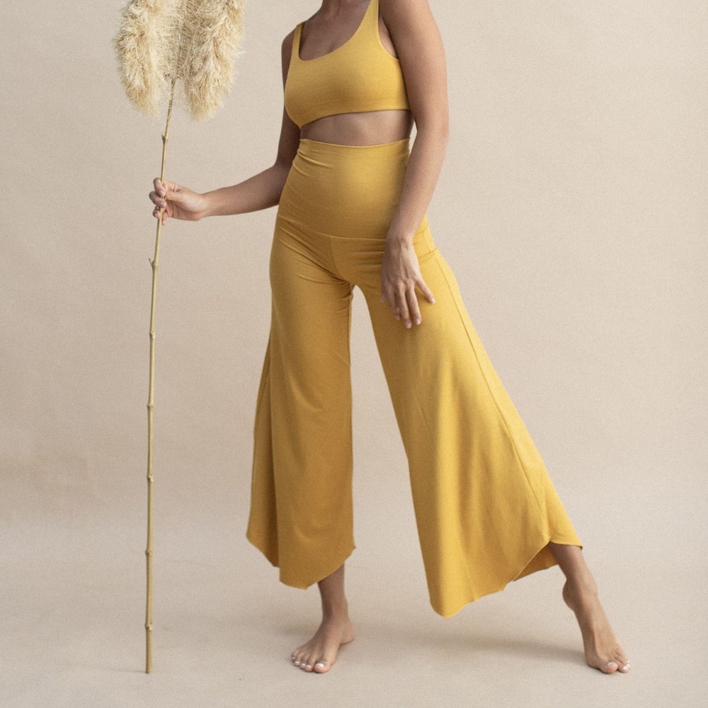 Indigo luna Store - Layla Flares Saffron